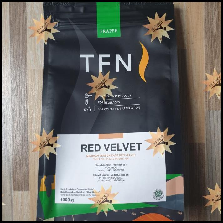 

Toffin Frappe Red Velvet 1000Gr Premium