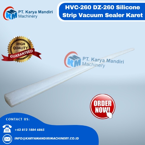 Silicone Strip Vacuum Sealer Packaging Machine Karet HVC-260 DZ-260 Hualian