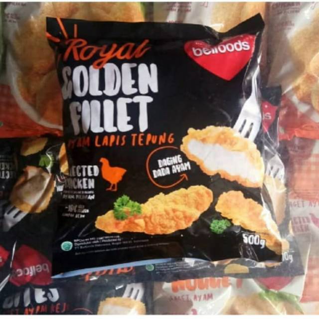 

Belfoods Royal Golden fillet ayam 250g