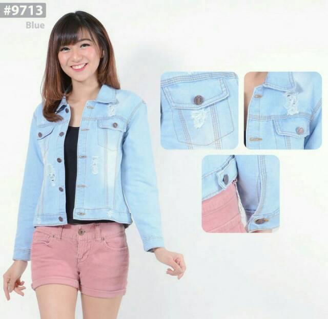 730+ Model Jaket Jeans Terbaru Untuk Wanita Gratis