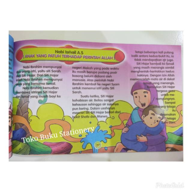 PAKETAN 2 BUKU - KISAH 25 NABI DAN MUKJIZAT PARA NABI DAN RASUL