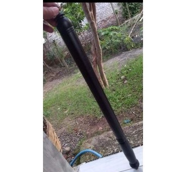 tongkat gada kelor hitam tongkat keamanan kayu hitam