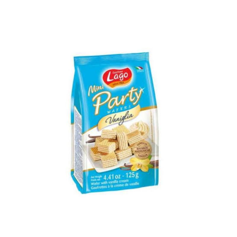 

LAGO MINI PARTY WAFER VANILLA 125GR