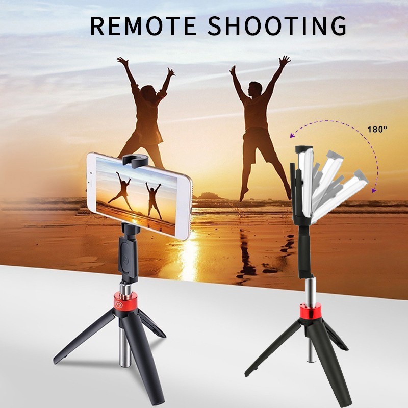 Tongsis Monopod Y9 Bullet Wireless Bluetooth Remote Selfie Stick 4in1