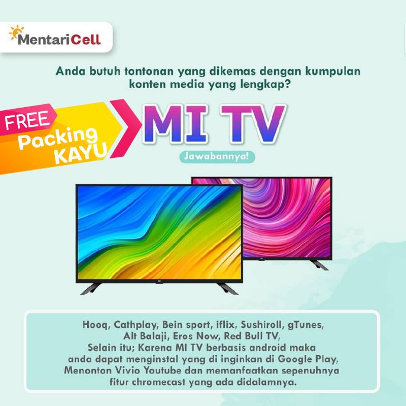 Xiaomi Mi TV 55 inch RESMI