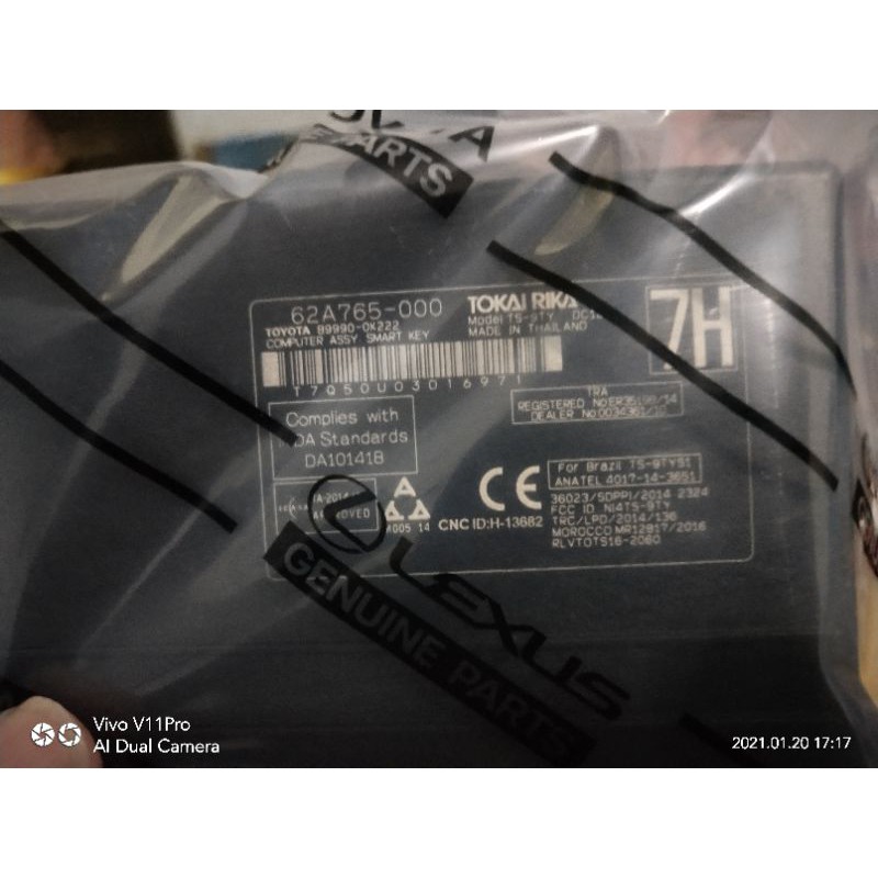 Ecu Smart Key Fortuner Vrz OK222 Original