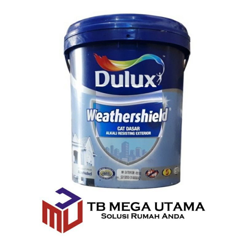 Jual Dulux Weathershield Cat Alkali Resisting Exterior 20 Liter Cat Dasar Dinding Eksterior 8773