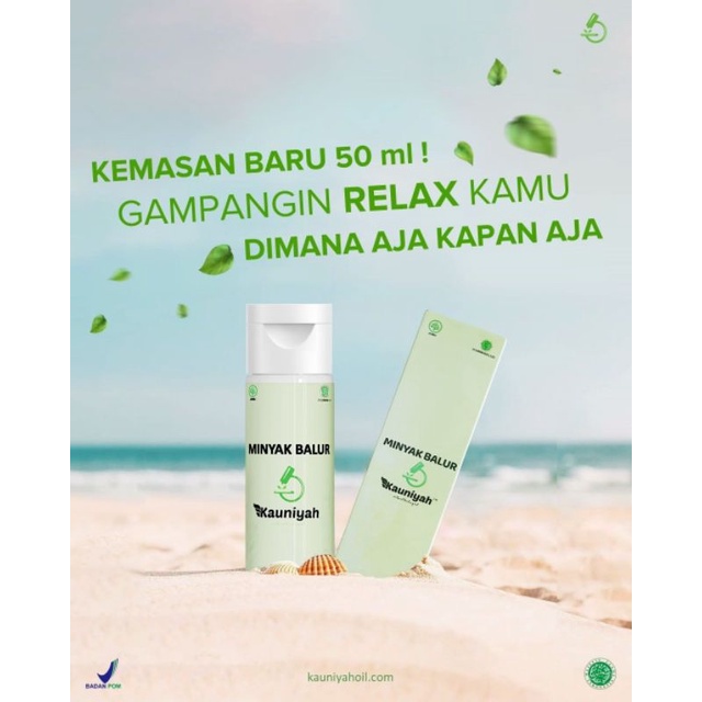 Kauniyah Oil 50 ml - Minyak Balur Kauniyah Essential Oil Ummu Balqis