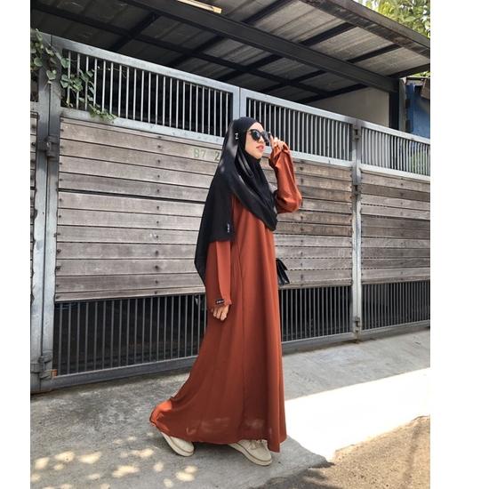 Bagus Banget.. Abaya HItam Abaya Syari Abaya Turki Abaya Jetblack Abaya Basic Abaya Polos ZAHRA