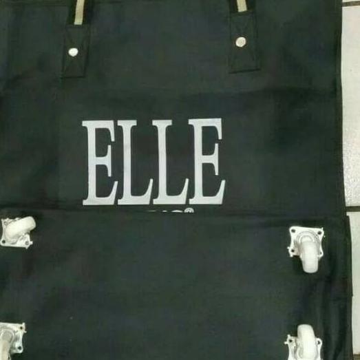 ۞ Tas belanja jumbo trolley Elle Paris/shopping bag trolley Elle paris ✦