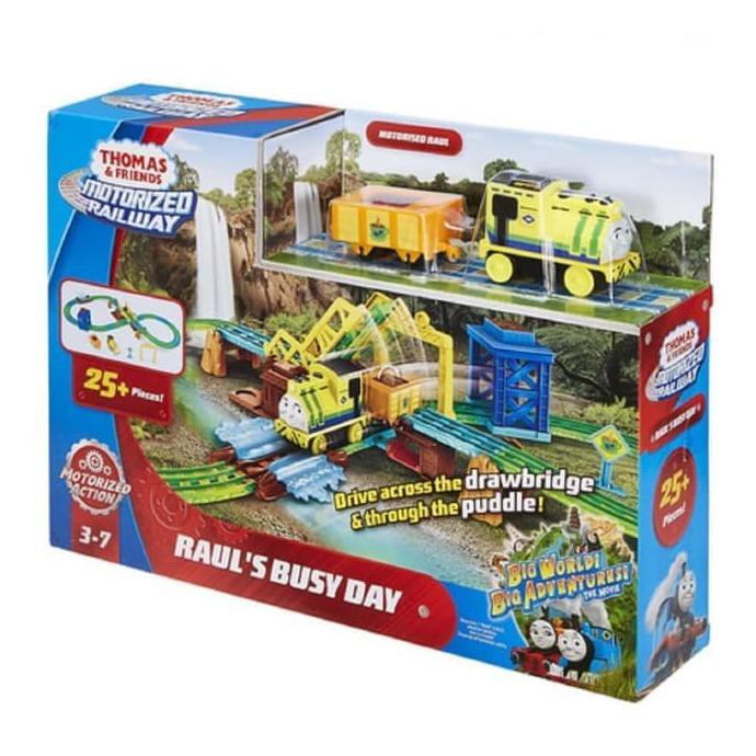 MAINAN Thomas & Friends Motorized Railway Raul's Busy Day Mainan Kereta Api MURAH