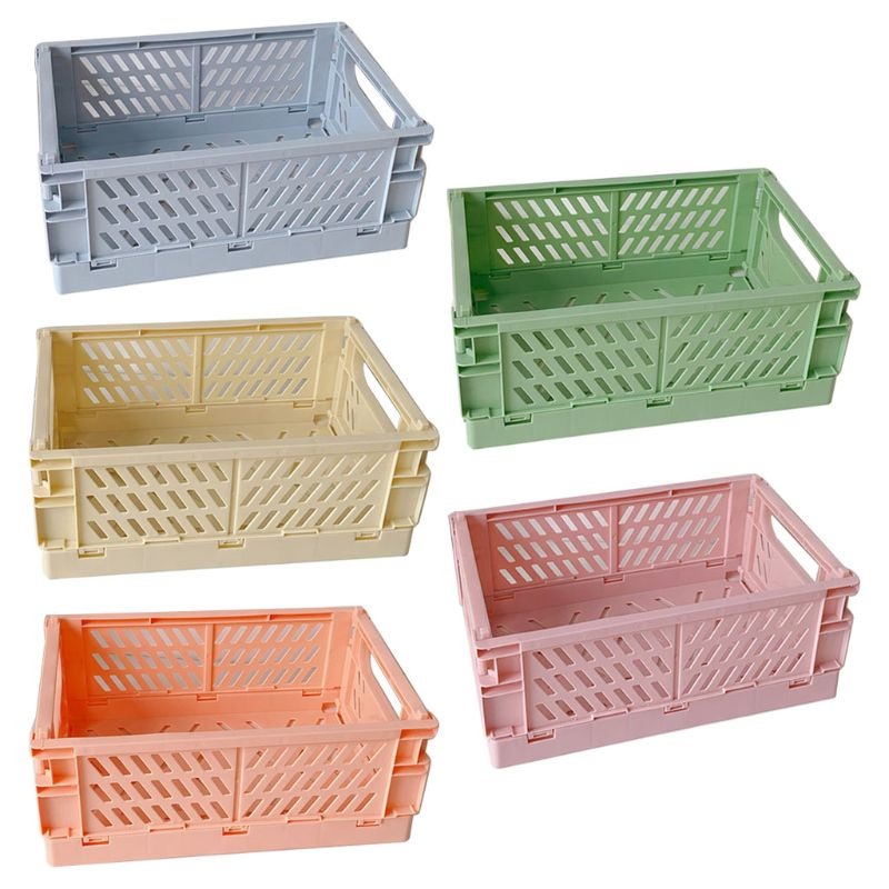 【GOGOMART】Rak Organizer Lipat Collapsible Container Box