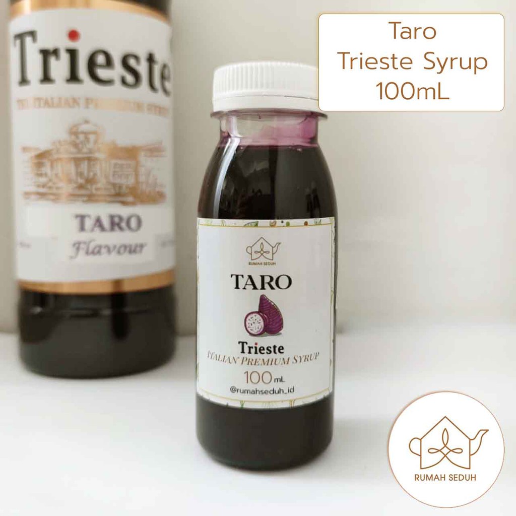 

100 mL Sirup Taro merk Trieste - Taro Italian Premium Syrup