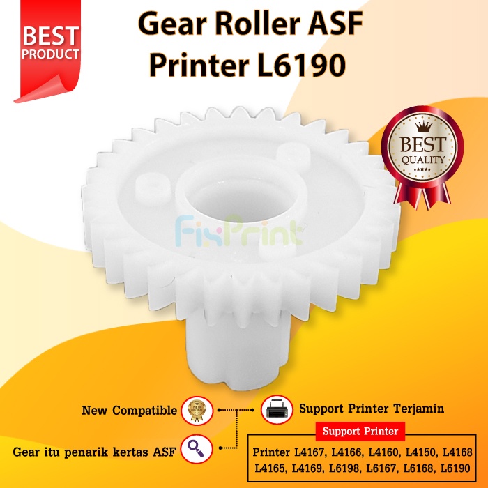 Gear ASF Roller L6190 Gir Pick Up Roll Printer Epson L4150 L4160 L6170