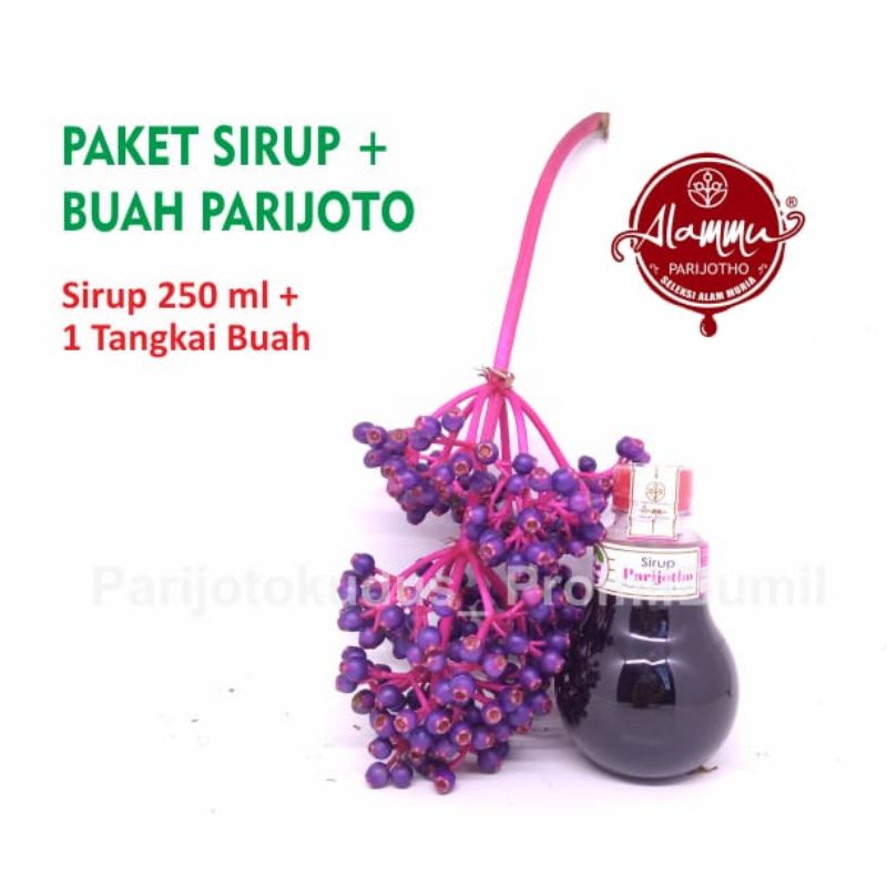 

Buah Parijoto Muria dan Sirup Hemat