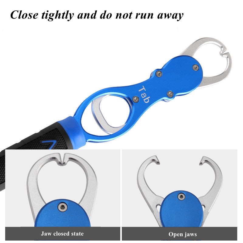 Aluminum Alloy Belt Weighing 15 Kg Fish Tang Kail Pancing Fishing Hook Remover Stainless Steel Pengendalian Ikan Set Grip Plier Penjepit Bibir Ikan Tang Mancing Alat