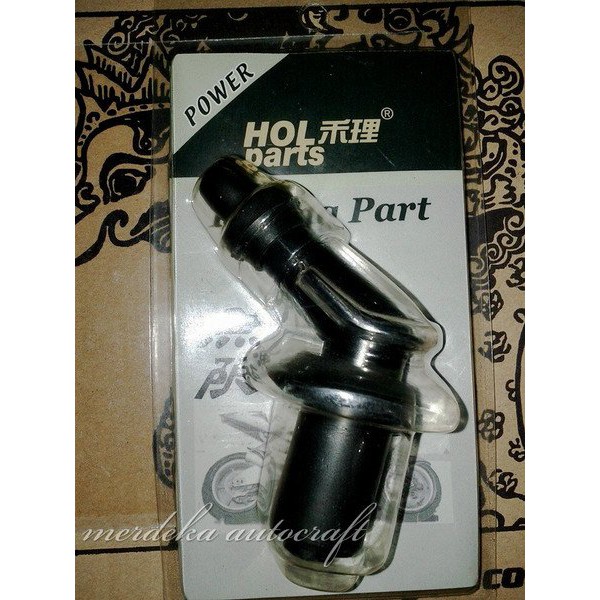 Kop Busi Racing MIO Hol Cop ( 0 Ohm ) Black