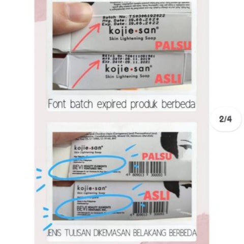 (CYBER) COD TERMURAH SABUN KOJIE SAN ORIGINAL 100% SABUN WHITENING PEMUTIH 65G BPOM