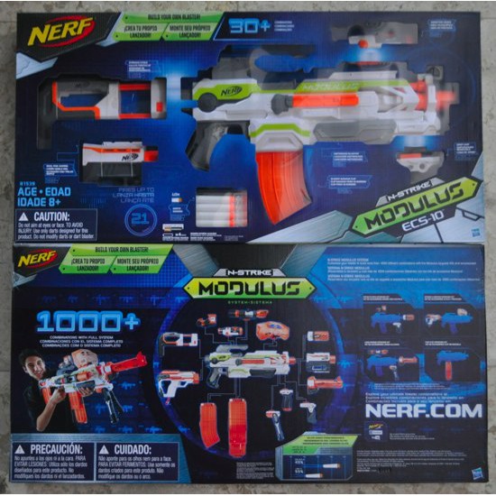 NERF Modulus ECS-10 Blaster / Pistol NERF