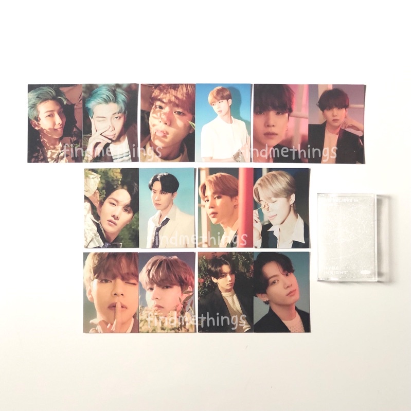 [ready stock] BTS hybe insight photocard sharing set