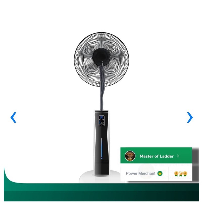 Krisbow kipas angin uap 2 Liter/Kipas misty fan Remote krisbow