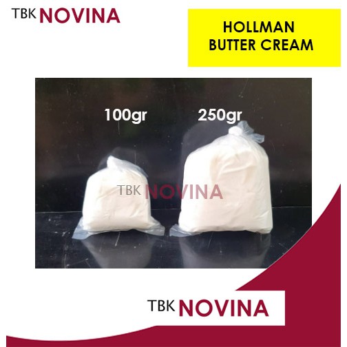 HOLLMAN BUTTER CREAM / CREAM SIAP PAKAI HOLLMANN / KRIM KUE HOLMAN