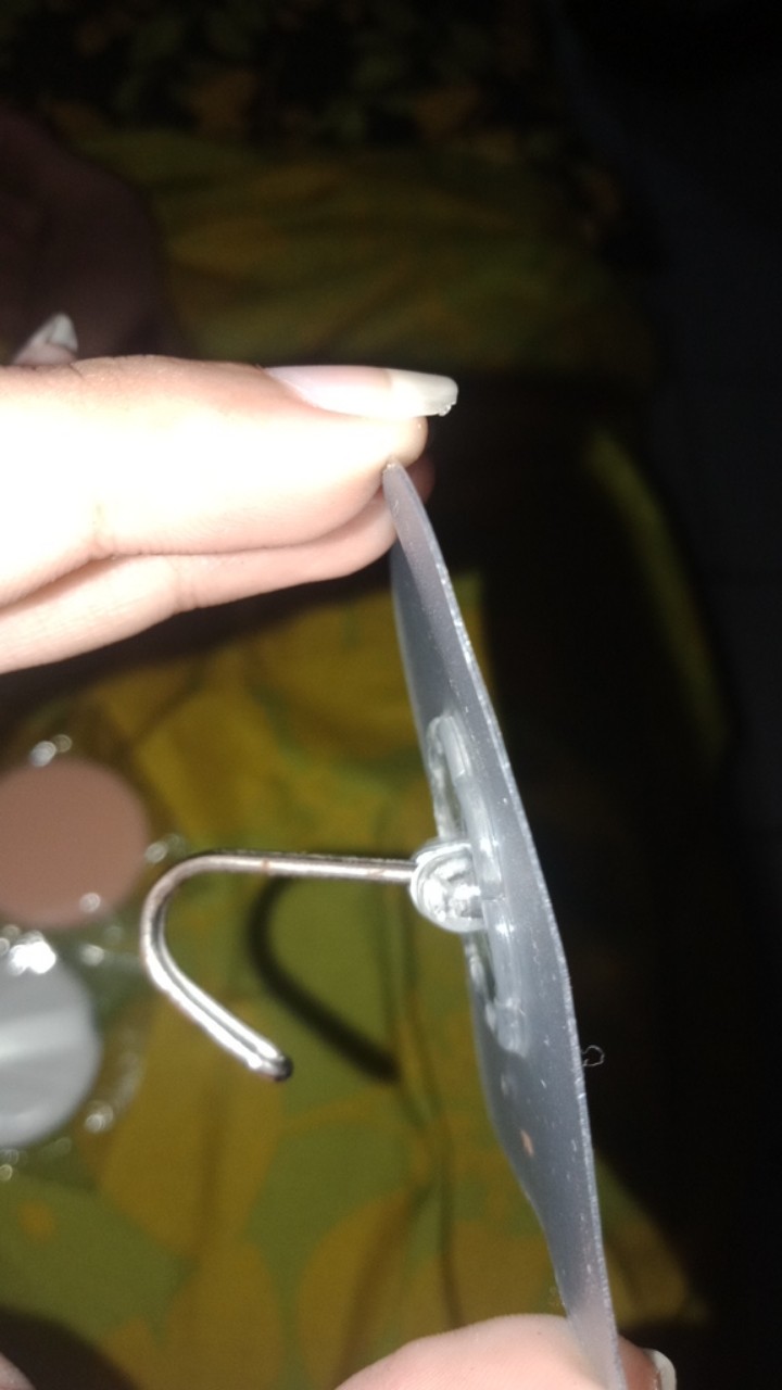 Hotp Gantungan Transparan Hook Hanger Baju Kamar Mandi Keramik Dapur