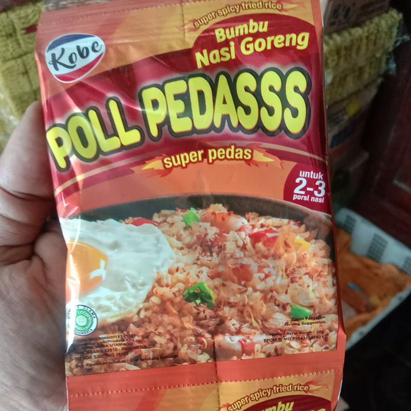 

KOBE BUMBU NASI GORENG POLL PEDAS