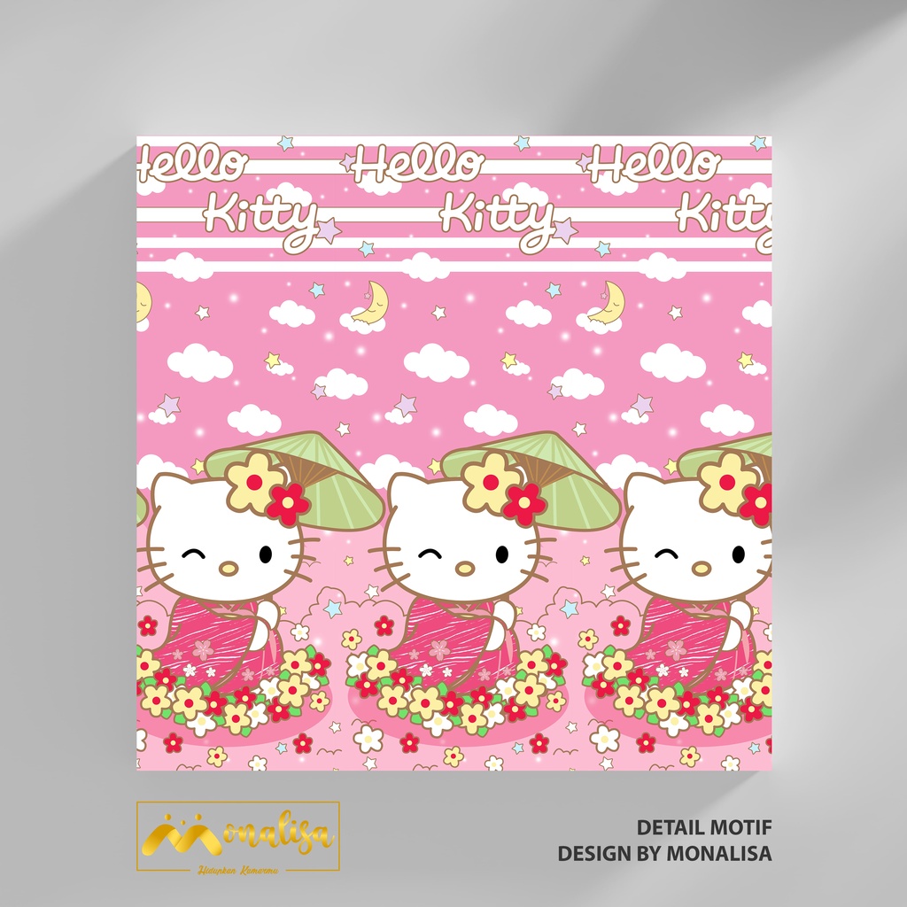 Monalisa Premium Sarung kasur Uk 160/180 T 15/20 - Kitty Japan