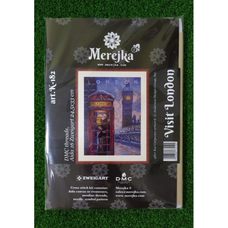 Paket Kristik Original Merejka K-182 Visit London