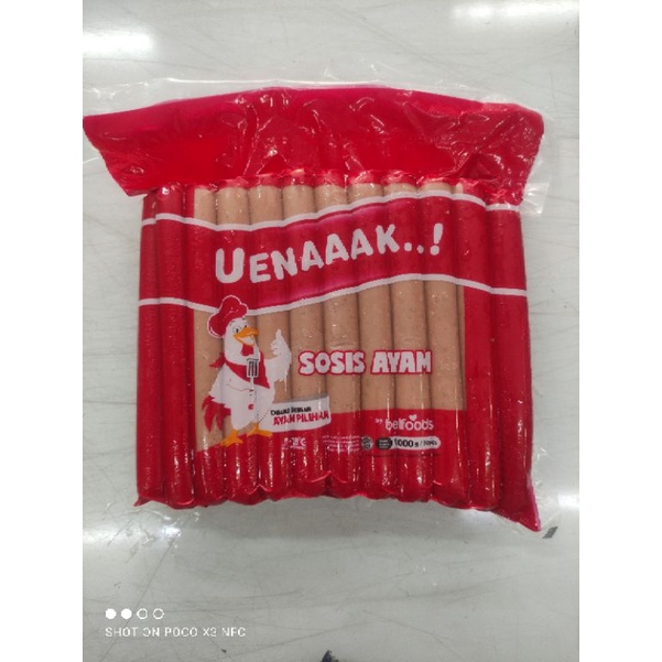 

Belfoods sosis ayam panjang 950g (30s)