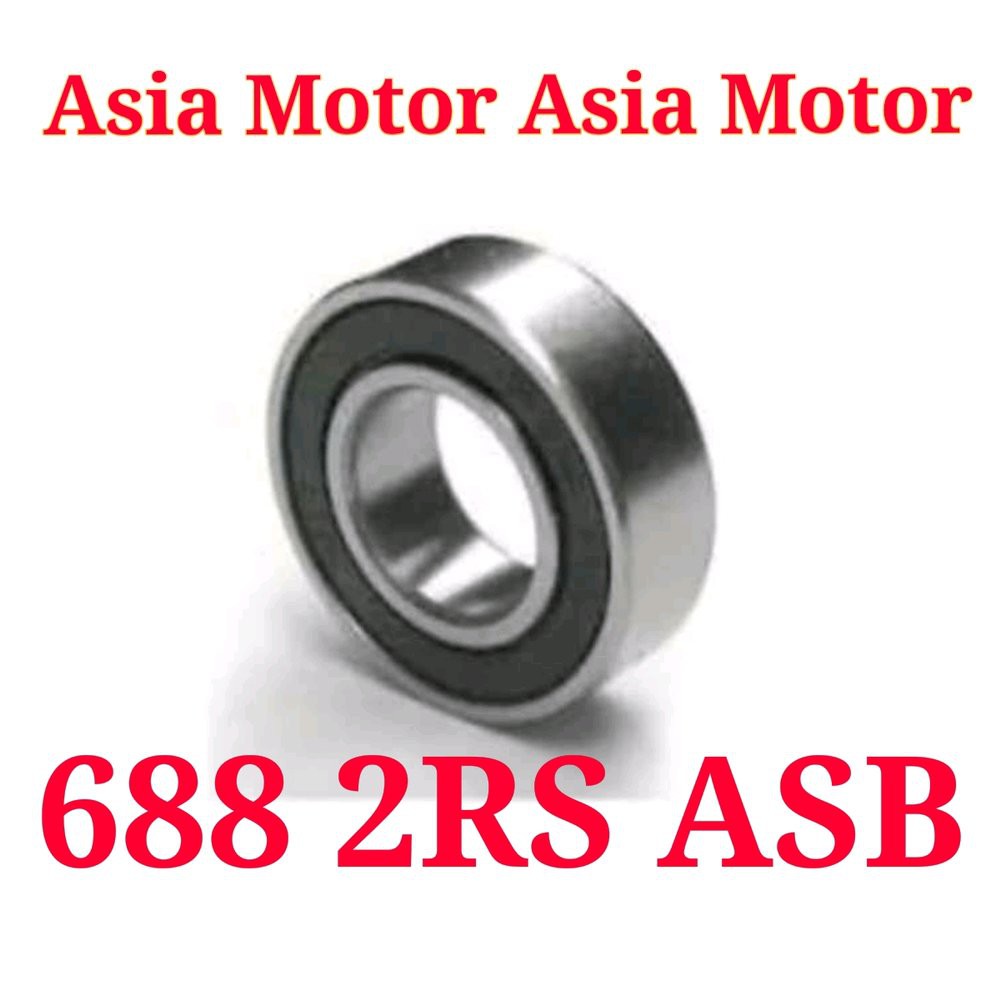 Miniature Ball Bearing 688 2RS Miniatur ASB Laher 688-2RS ASB Uk