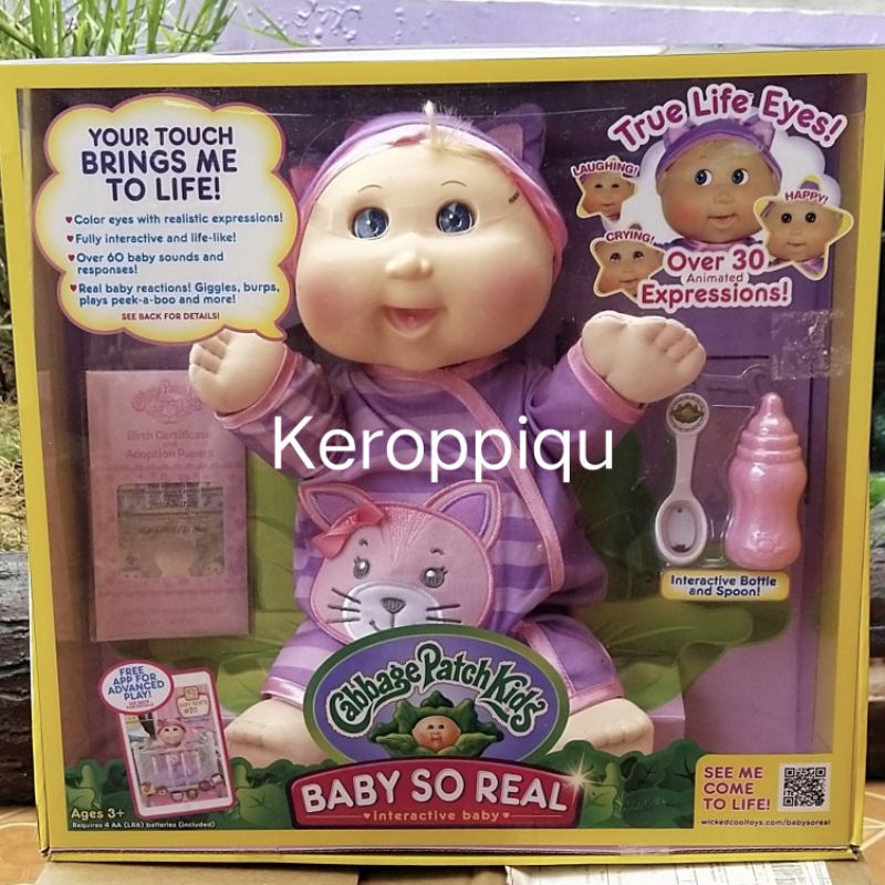 Sale Boneka CPK Baby So Real Rare