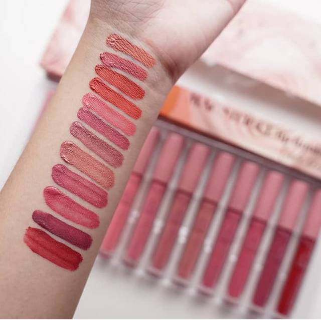 MADAME GIE Magnifique Lip Liquide Matte Nude Series (Series Terbaru)