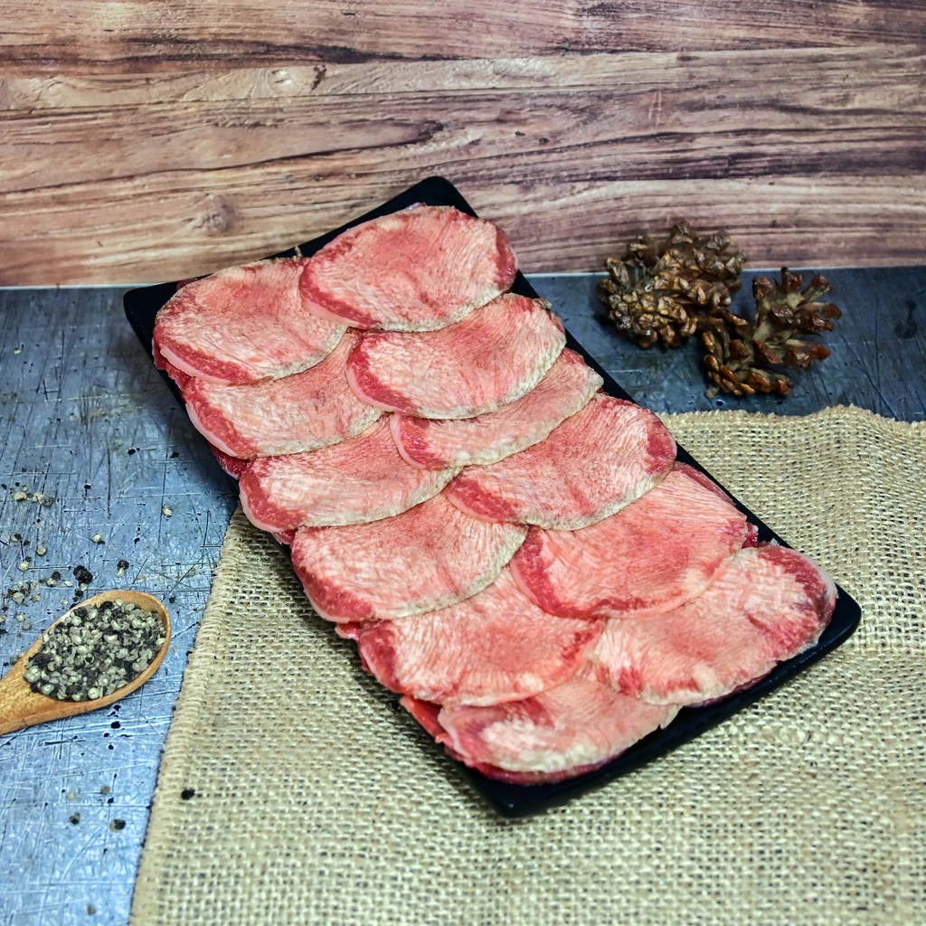 

Lidah Sapi / Gyutan / Tongue - 250GR - Premium Beef