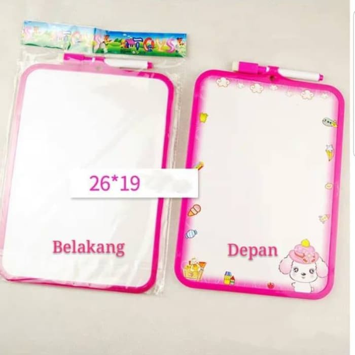 

MURAH PAPAN TULIS ANAK ANAK BISA HAPUS BONUS EXTRA 5 SPIDOL BISA HAPUS