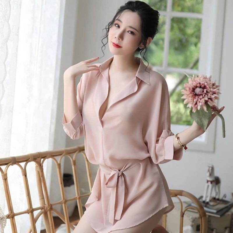 DeSecrettz JASMINE Baju Tidur Wanita Dewasa Sexy, Includes Lingerie Sexy and G String, Baju Tidur Sexy, Baju Haram Sexy, Baju Tidur Dinas Malam, Baju Tidur Hot