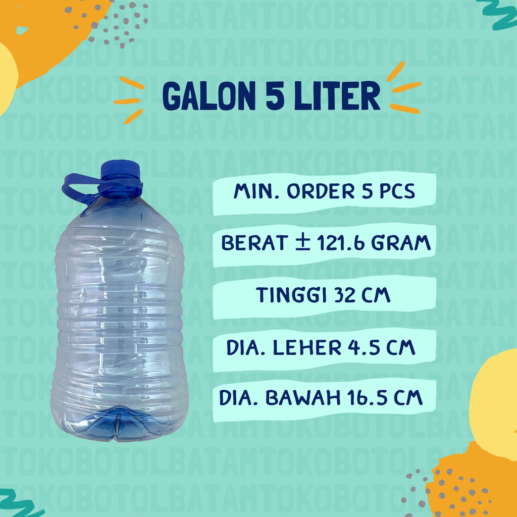 Galon Mini 5 Liter