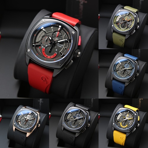 Jam Tangan Pria Alexandre Christie AC 6591 / AC6591 Rubber Original Garansi 1 Thn