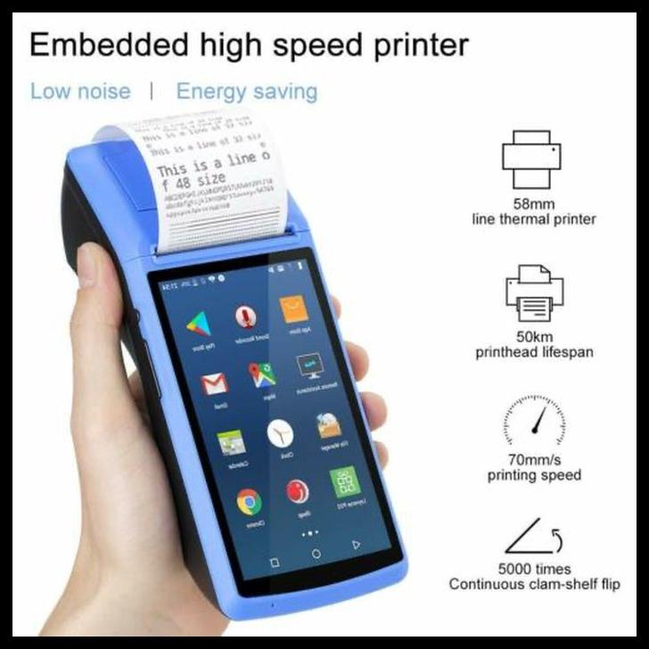 Jual Android Pos Kasir Vsc Thermal Printer Mm Support Nfc Not Sunmi V V Shopee Indonesia