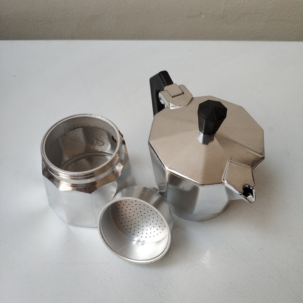 Coffee Maker Alumunium Moka Pot 2 Cups HBL02-2