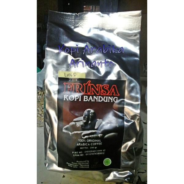 

Kopi Arabika Lini S Bubuk & Biji Roasted Frinsa Pangalengan
