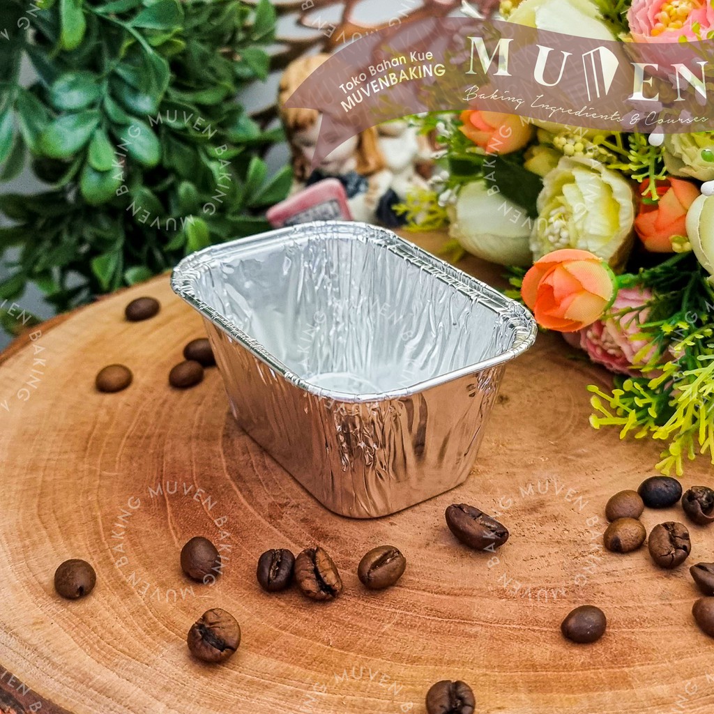 20 PCS ALUMUNIUM FOIL TRAY BX 0345 / ALUMINIUM BX-0345 BX0345 KOTAK KECIL