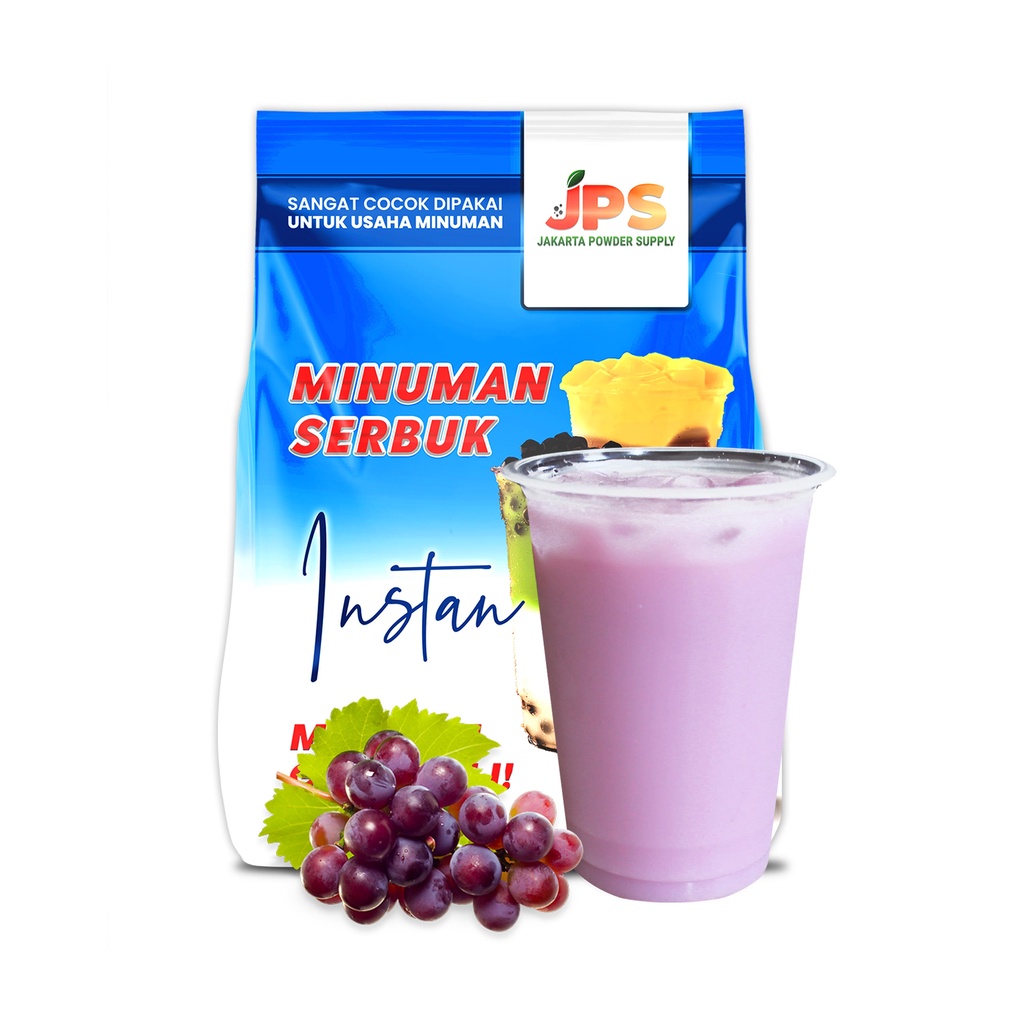 

JPS Grape Mix Serbuk Powder Bubuk Minuman 1 Kg