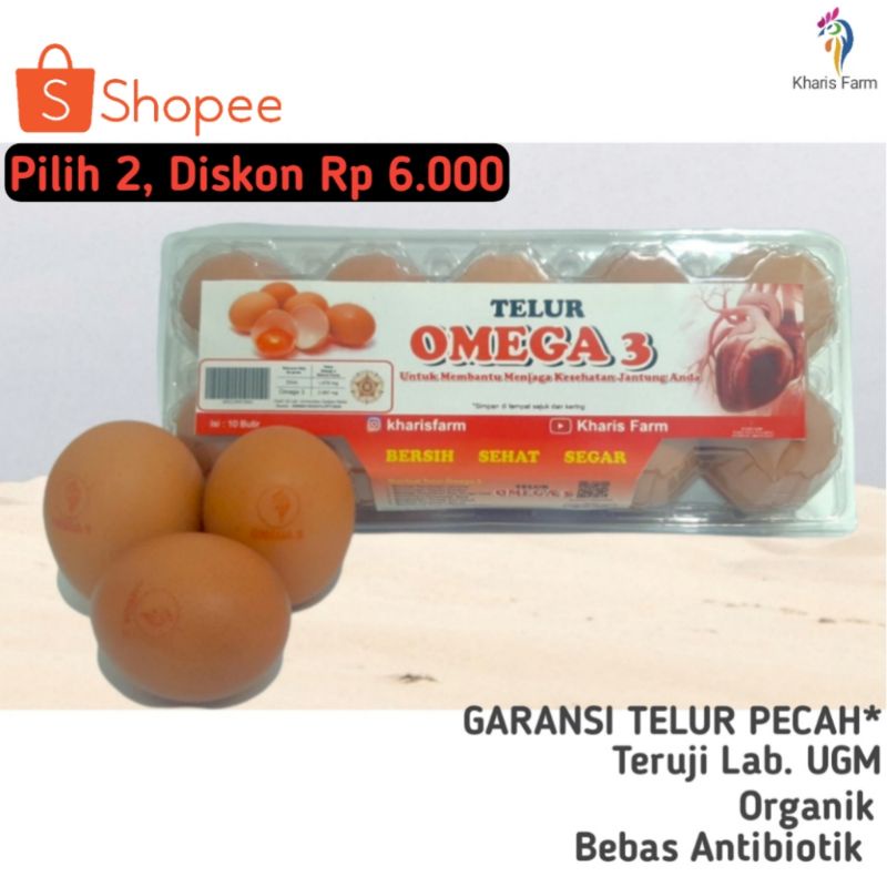 

Telur Omega 3 Organik