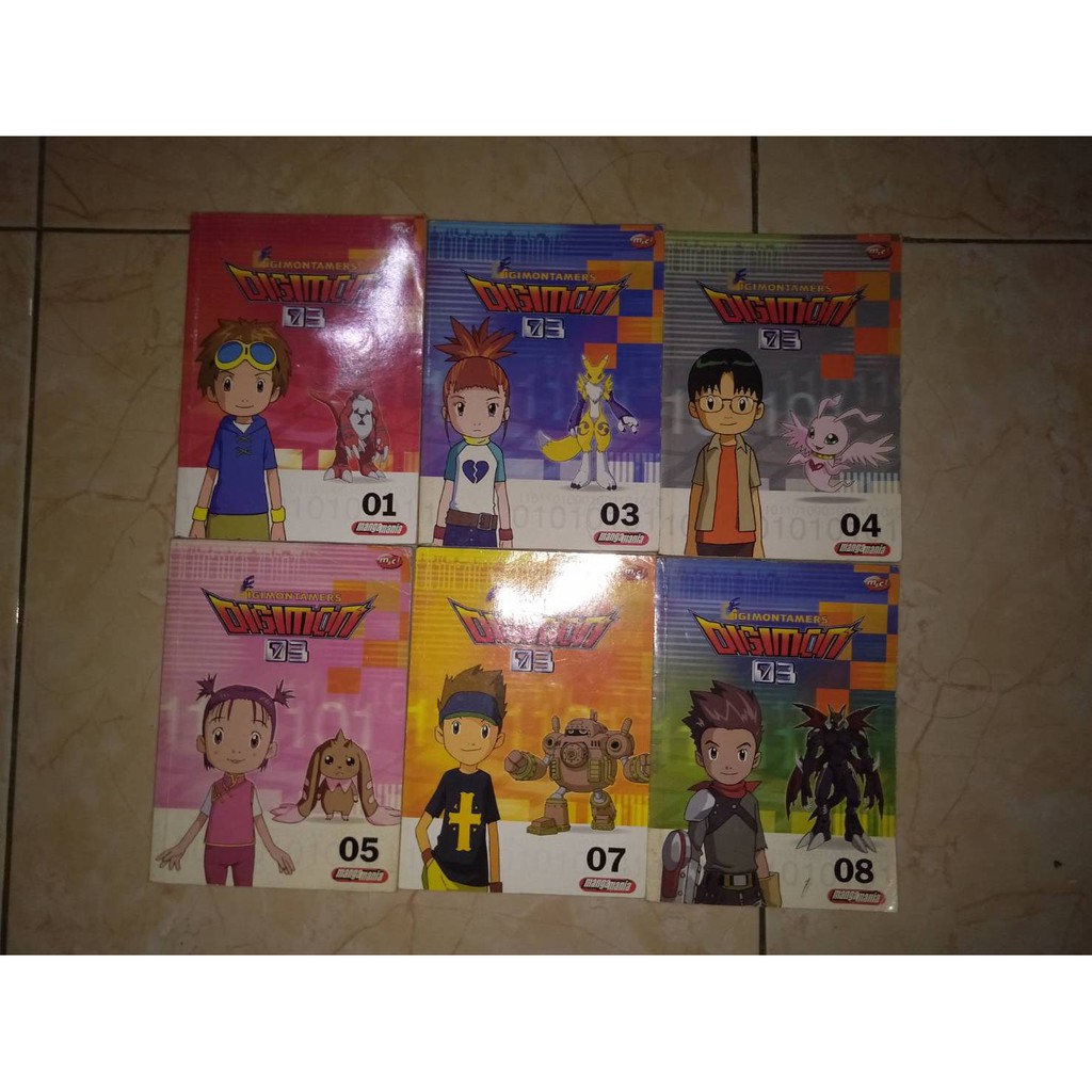 Komik Digimon Tamers Full Colour