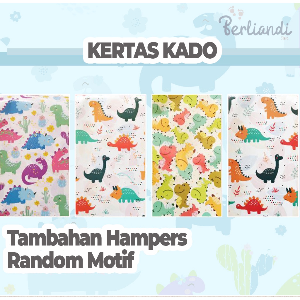 

Kertas Kado Tambahan Random Motif