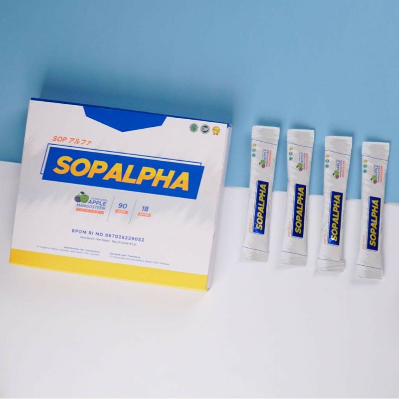 COD SOPALPHA BIOBOOST ORIGINAL PER SACHET - SOP ALPHA BIOBOOST SUPLEMEN KESEHATAN