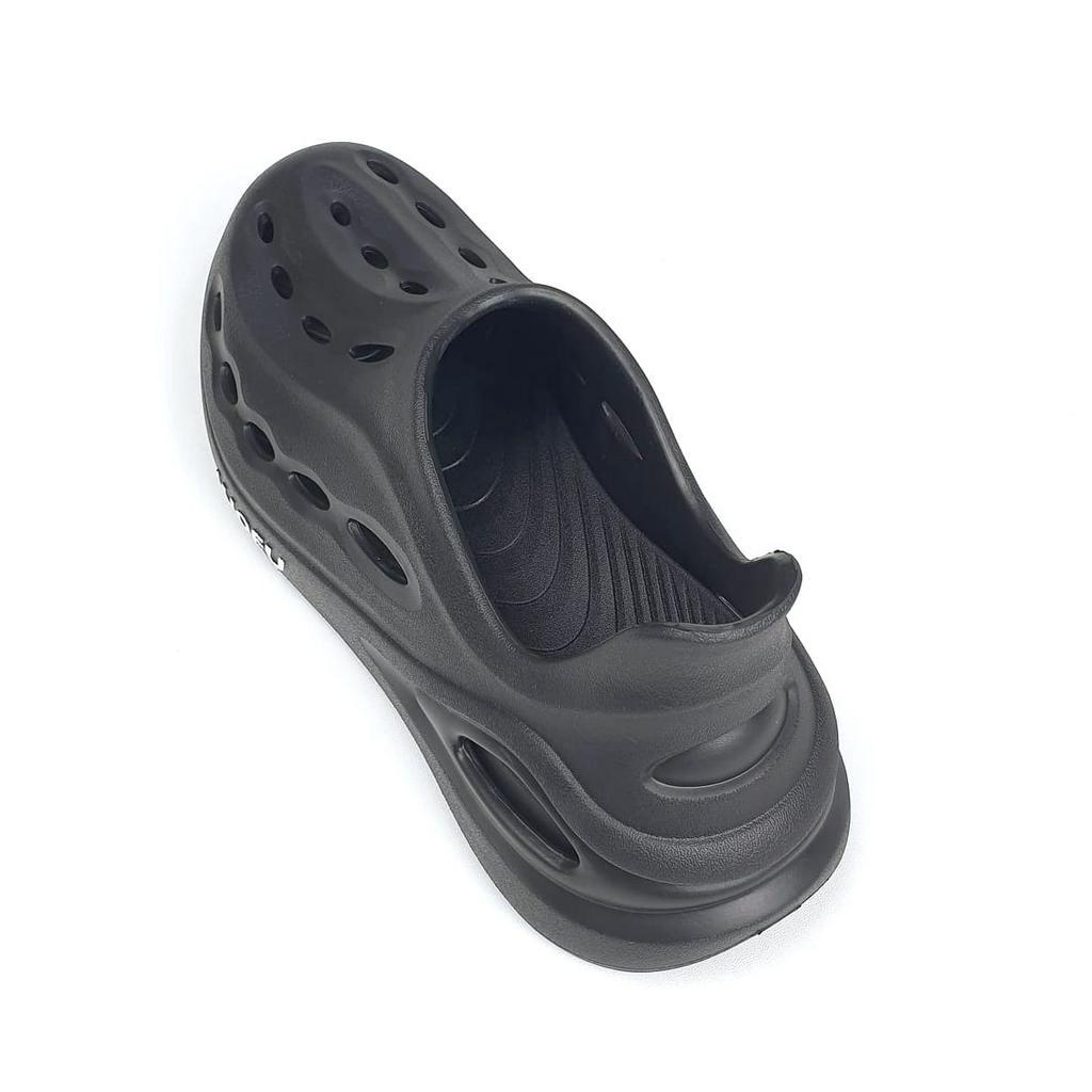 LUOFU ORIGINAL sepatu sandal karet empuk murah pria slip on cowok import E7211E01