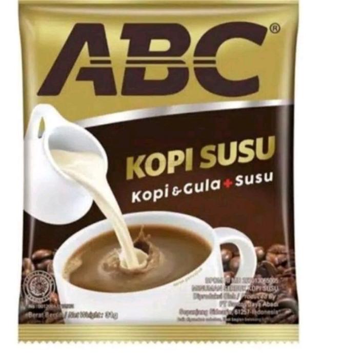 

Flash Sale Kopi Susu ABC Renceng (31gr X 10)